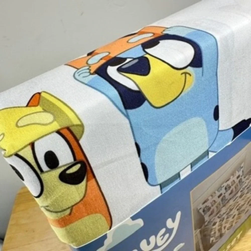 Bluey Holiday Sheet Set Kids Twin Bluey Bingo 3 Piece‎ Bedding Set NEW Gifting